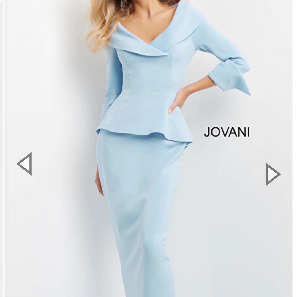 COPY - Jovani Navy evening gown size 12